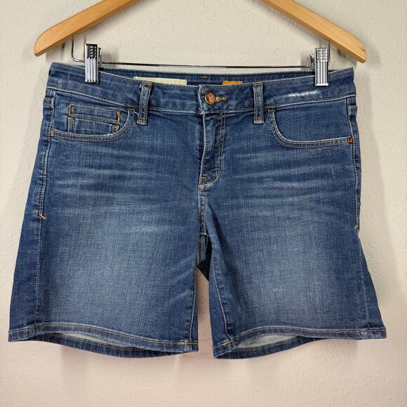 Women's Anthropologie Pilcro Blue Jean Denim Shorts Size 26 - Picture 2 of 6